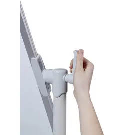 DAHLE Mobiles Whiteboard 96180 Basic 150,0 x 100,0 cm weiß lackierter Stahl