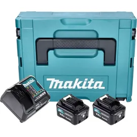 Makita Energy Kit 197641-2 2x BL1041B + DC10SB