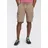 MAN'S WORLD MAN'S WORLD, Herren, Gr. 42, N-Gr, grün (khaki), Web, Obermaterial: 100% Baumwolle, unifarben, bequem, Hosen Bermudas