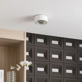 ARCCHIO Rotari 2-flammig rund weiß Aluminium
