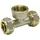 boni-shop Schraubfitting T-stück 26 X 3 mm 3/4 Zoll IG aus Metall Gold
