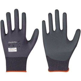 Leipold Handschuhe Solidstar Soft 1463 Gr.9 grau EN 388 PSA II 12