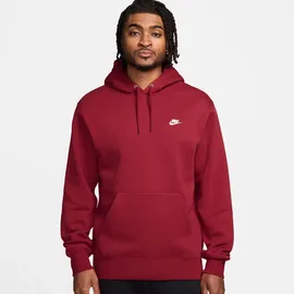 Nike Hoodie Dunkelrot M