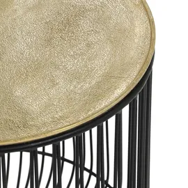 Mirrors and More "PATTY", goldfarben 1, H:46cm, Tische, Beistelltisch