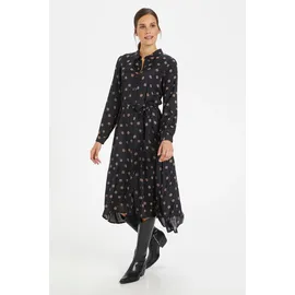 Kaffe Blusenkleid Schwarz 42