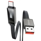 Mcdodo CA-4980 Rythm Cable, USB-A - USB-C Kabel mit LED Ladeanzeige, 100W, 1.2m schwarz