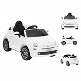 vidaXL Kinder-Elektroauto Fiat 500 Weiß