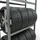 Schulte Reifenregal 20770 silber 110,0 x 40,0 x 200,0 cm