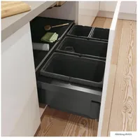 Naber Cox® Base 360 S/900-4, Abfallsammler für Frontauszüge, mit