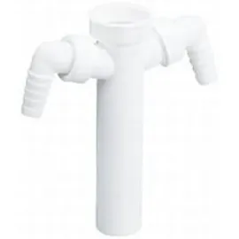 Dallmer Tauchrohr 010/2 m zwei Winkelschlauchtüllen 11/2 xDN 50