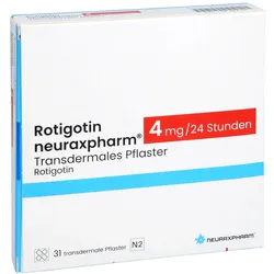Rotigotin Neuraxpharm 4 Mg/24h Transdermales Pfl. 31 St