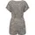 Ragwear Jumpsuit Salwin Kurzer Overall mit Taillen-Bindeband braun L (40)