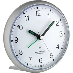 TFA Wecker - rund - Quarz - Schreibtisch