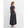 bonprix Maxikleid Allover-Muster Blau 52