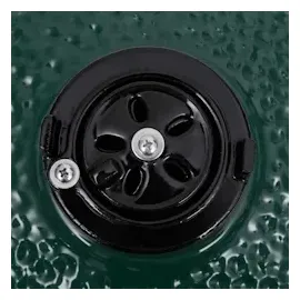 vidaXL 2-in-1 Kamado-Grill Smoker Keramik grün