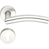 Meintürgriff Drückergarnitur Neapel Edelstahl Türgriff Türdrücker Rosettengarnitur, PZ-