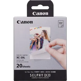 Canon XC-20L Sticker/Ink Set 20 Blatt 54 x 85 mm