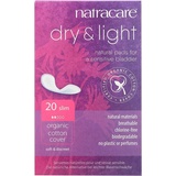 Natracare Organic and Natural Dry and Light Inkontinenzeinlagen, 6 x 20 Stück (120 Stück)