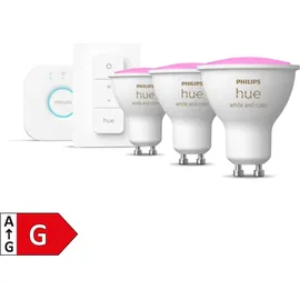 Philips Hue White & Color Ambiance GU10 Bluetooth Starter Kit + Bewegungsmelder