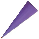 ROTH Schultüte 70cm rund Basteltüte lila