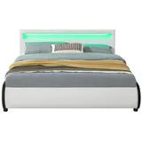 140 x 200 cm H3 weiß