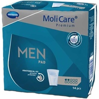 MoliCare® Premium Men Pad Inkontinenz Einlage Slipeinlage für Männer 2-5 Tropfen