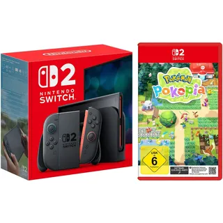 Nintendo Switch 2 Switch 2 + Pokémon Pokopia schwarz