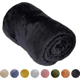 ARTI CASA Kuscheldecke 150 x 200 cm Grau