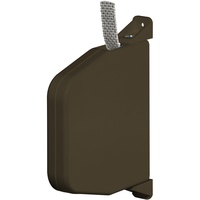 jarolift Gurtwickler Standard Aufputz, Schwenkbar, für 15 mm Gurtbreite, Lochabstand 144 mm, inkl. 5 m Gurt, Braun