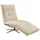 KAWOLA Relaxliege LETICIA Polyester 0 x 0 x 0 cm Beige mit Relax-Funktion