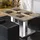 GGM Möbel Bistro Loungetisch Braun Sheesham 110 x 60 x 41 cm