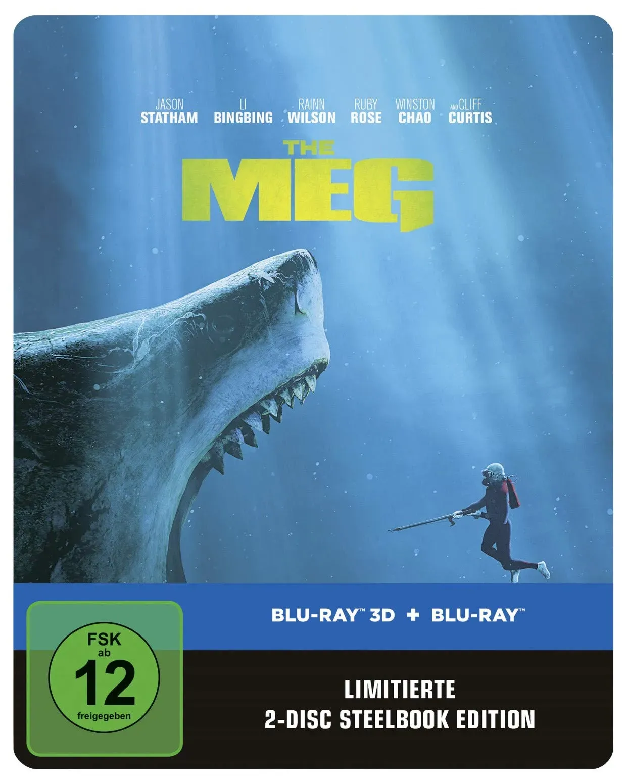 Meg 3D Steelbook (exklusiv bei Amazon.de) [Blu-ray] (Neu differenzbesteuert)