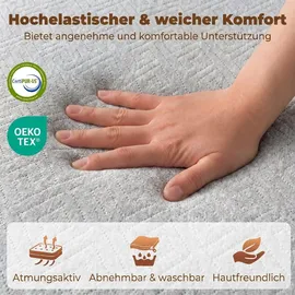 Homcom Klappmatratze 90 x 200 cm H2 Polyester