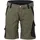 Planam Norit Damen Shorts oliv/schwarz XXXL