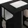 vidaXL Schreibtisch Schwarz Eichen-Optik 90 x 50 x 75 cm Holzwerkstoff