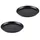 APS Pizzaform rund Ø 32/30,3 x 2,5 cm - Pizzablech aus Blaublech, zum professionellen Pizzabacken