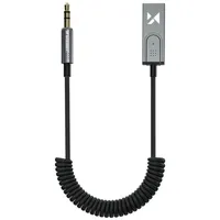 Wozinsky WTODB Bluetooth 5.3 Audioadapter / AUX-Audioempfänger in Schwarz