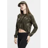 URBAN CLASSICS Sweatshirt Camouflage Green XS