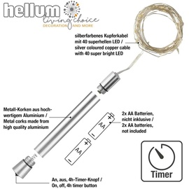 Hellum LED-Lichterkette 522839