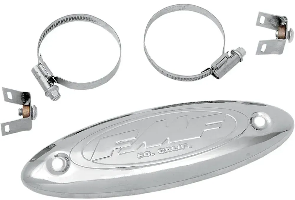 Fmf Universal Stainless Steel Header Hitzeschild - Silver - One Size