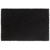 vidaXL Fußmatten 5 Stk. Schwarz 40x60 cm Kokosfaser Getuftet