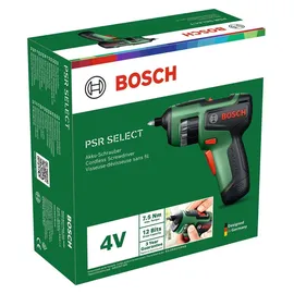 Bosch Akku-Bohrschrauber PSR Select inkl. 1 x 2,0 Ah + Bits