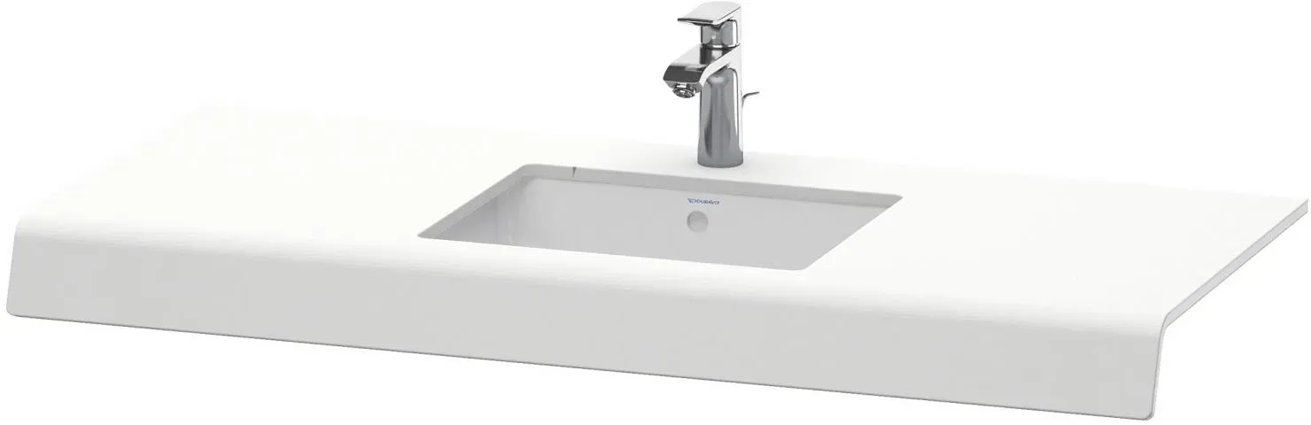 Duravit Durastyle Waschtischkonsole 110 cm, mit einem Waschtischausschnitt