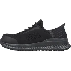 SKECHERS Herren Tilido Fletchit Work, Black Textile/Synthetic, 48.5 - 48.5