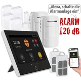 VisorTech 9-teiliges WLAN/4G-Alarmanlage-Set 1 St.