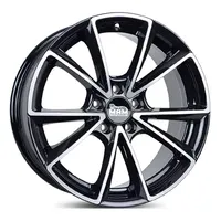 mam wheels A5 8,0 x 19 5 x 112 ET30 MB66,6 Schwarz Poliert