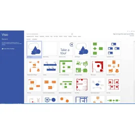 Microsoft Visio Professional 2021 ESD DE/EN Win