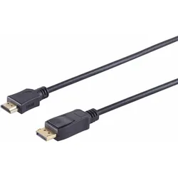 S-IMPULS DisplayPort 1.2 Adapterkabel HDMI-A 4K 2m