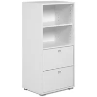 CaliCosy Regal Fyn 46 x 96,5 x 33,5 cm Weiß