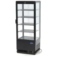 MAXIMA Kühlvitrine - 98 l - 43 cm - Schwarz